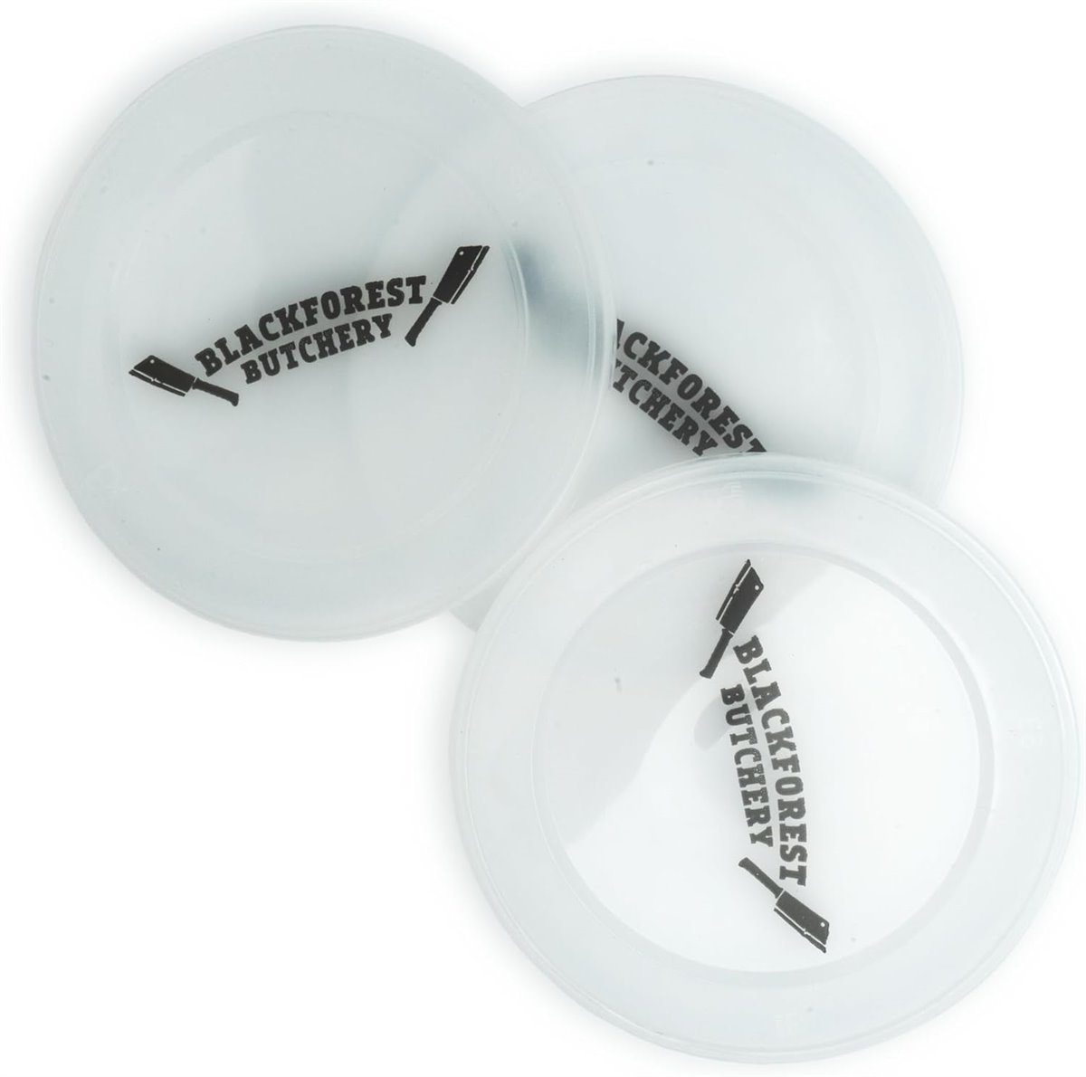 Dosendeckel [5 Stk] Deckel für Wurstdosen - 5er Set Kunststoffdeckel - 100mm Durchmesser