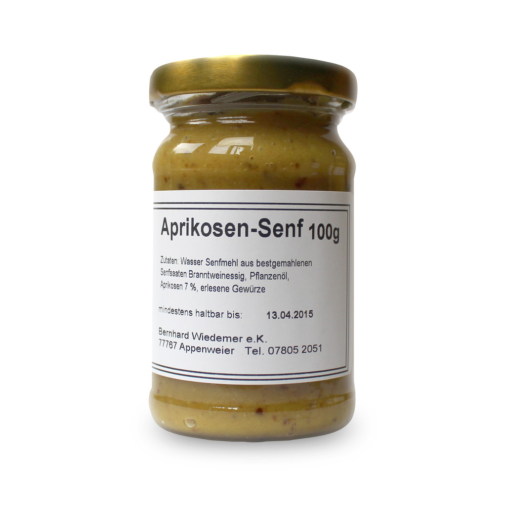 Gourmet Aprikosen Senf 100 ml
