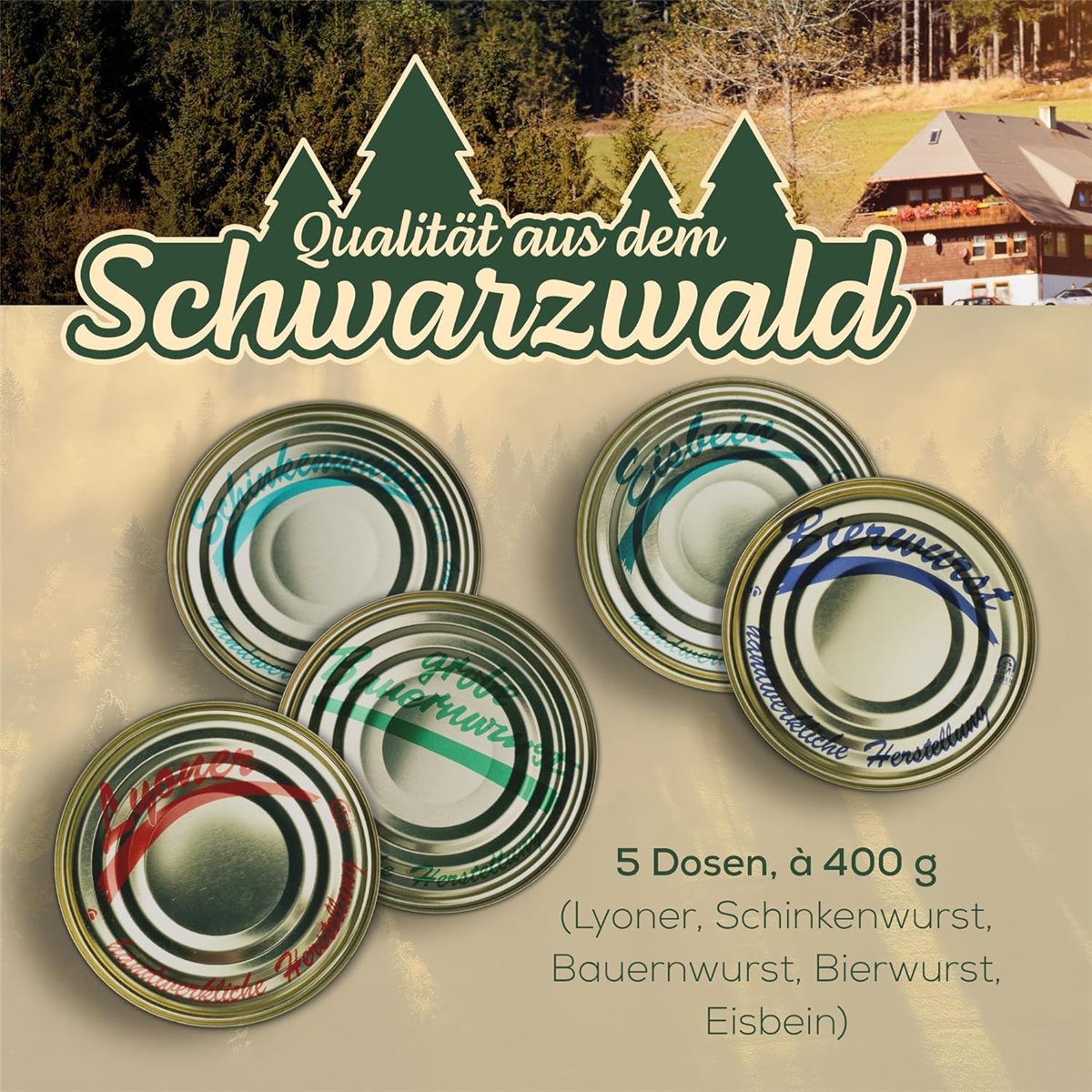 Schwarzwald Maxi Spar Sortiment | Vorratspaket
