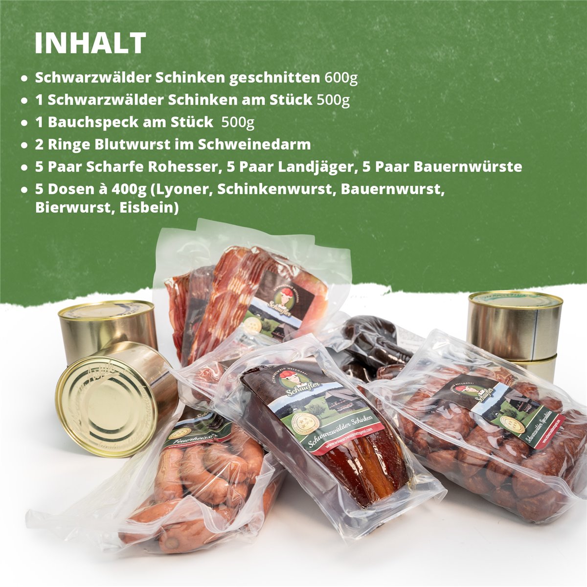 Schwarzwald Maxi Spar Sortiment | Vorratspaket
Schwarzwald Maxi Spar Sortiment | Vorratspaket
