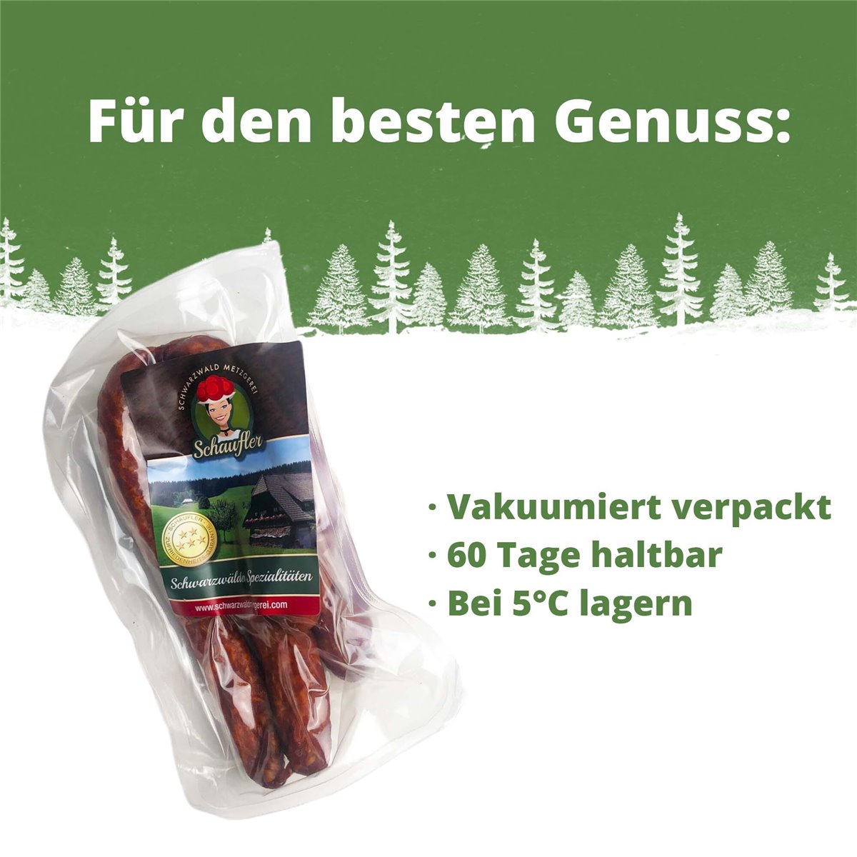 Bauernwürste 2 Paar
