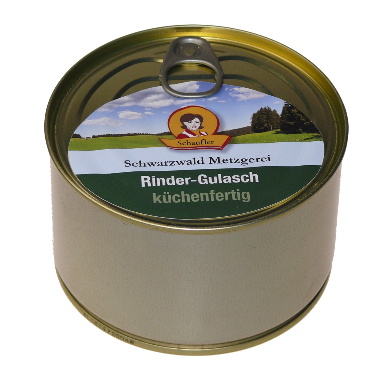 Rindergulasch - küchenfertig | 400g Dose
