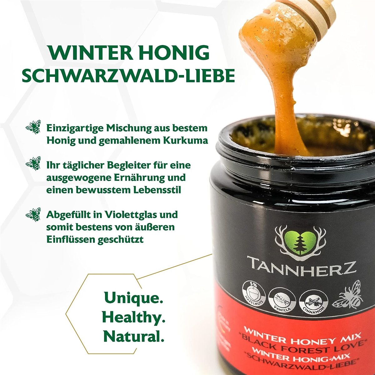 Tannherz® "Schwarzwald- Liebe" Winter Honig Mix 
