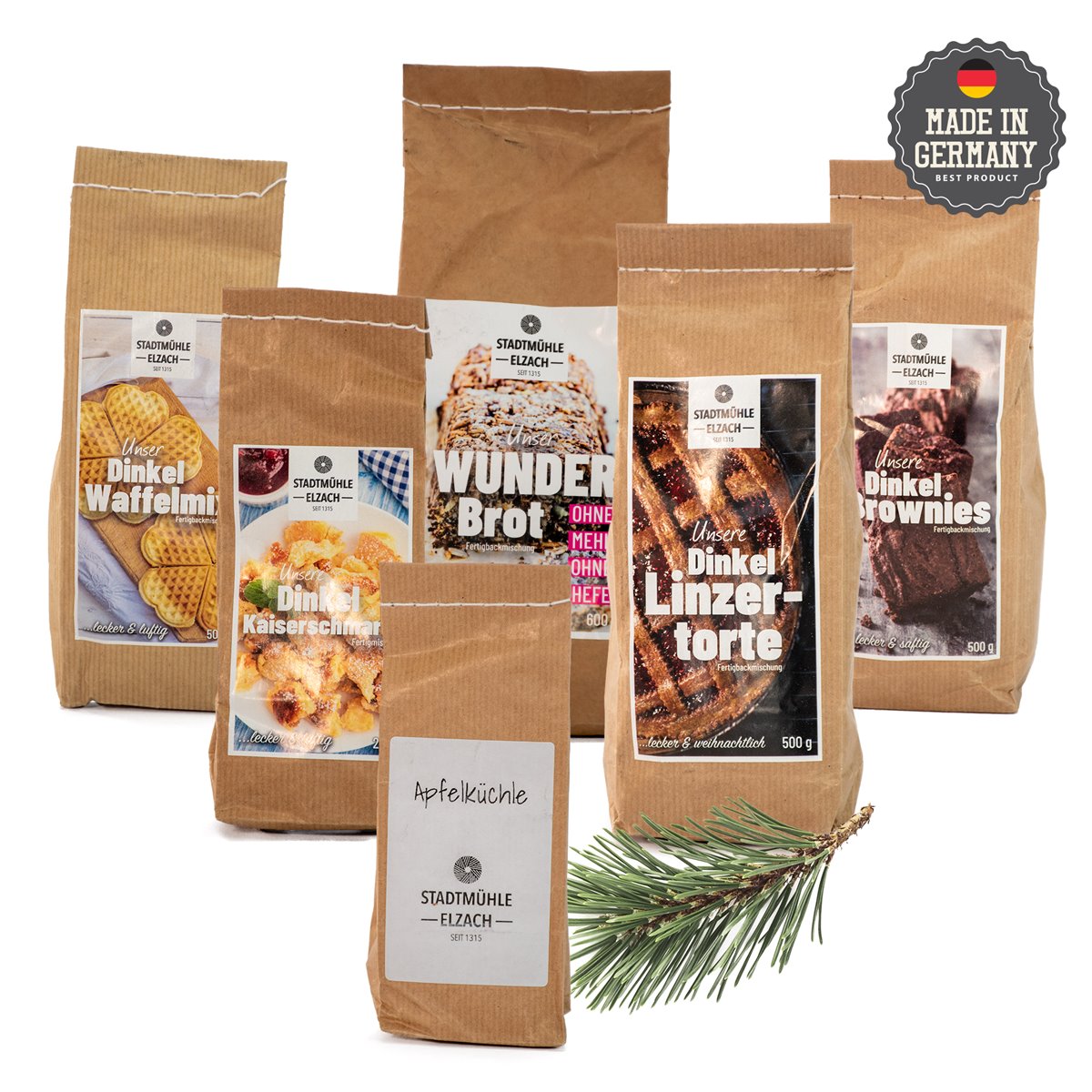 Probierpaket | 6 Backmischungen | 2,5kg
