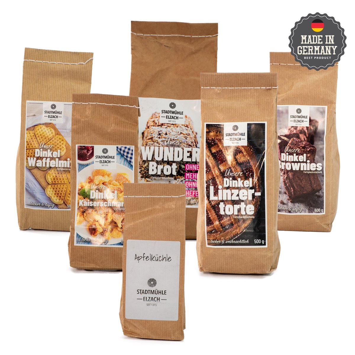 Probierpaket | 6 Backmischungen | 2,5kg
