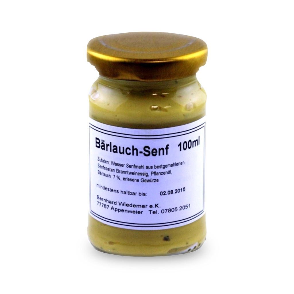 Gourmet Bärlauch Senf 100 ml
