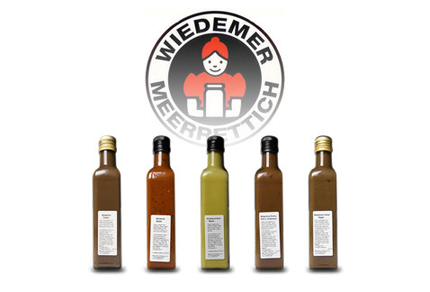 Wiedemer Vinaigretten | 4er Set, 4 x 250 ml
