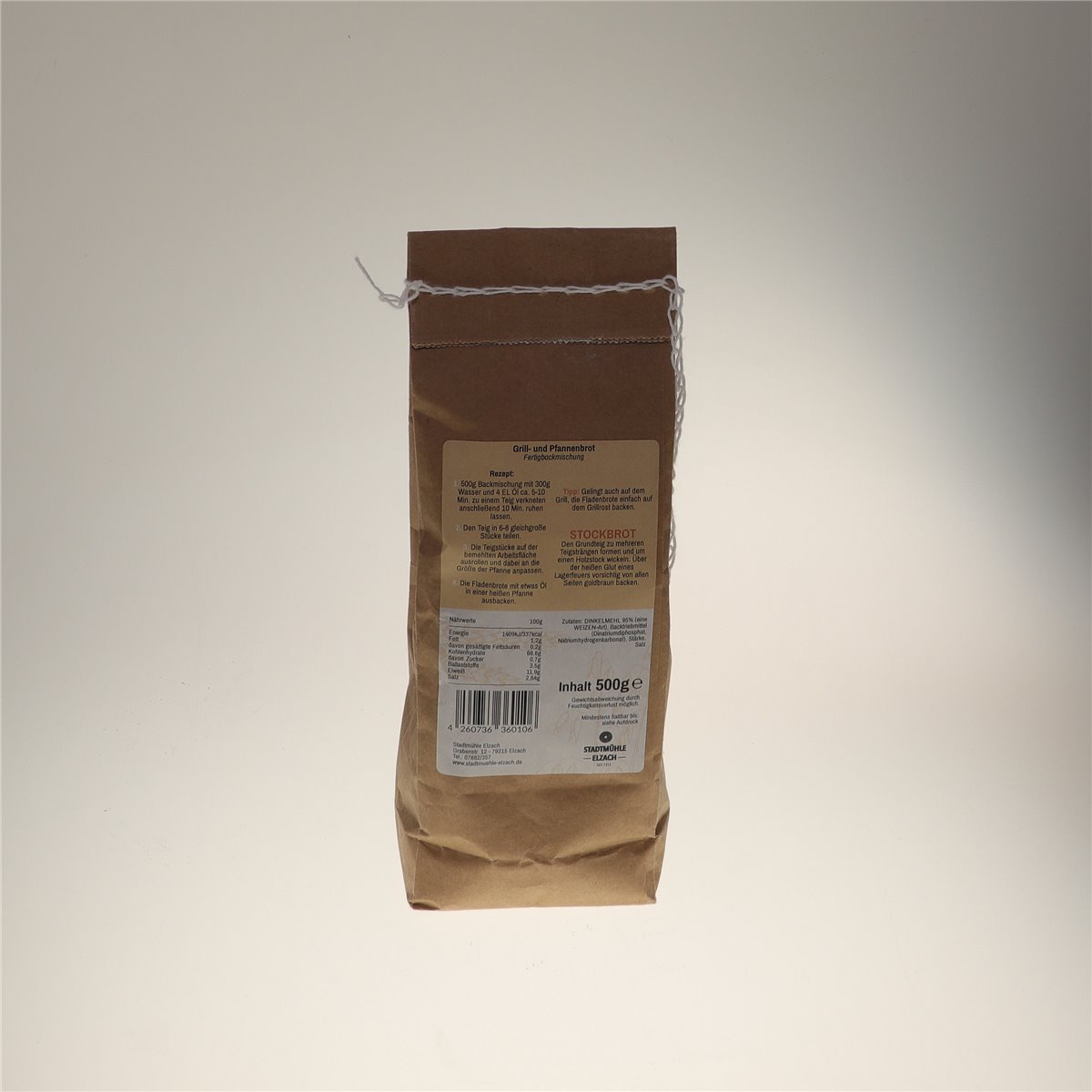 Grill- und Pfannenbrot | Backmischung | 500g 
