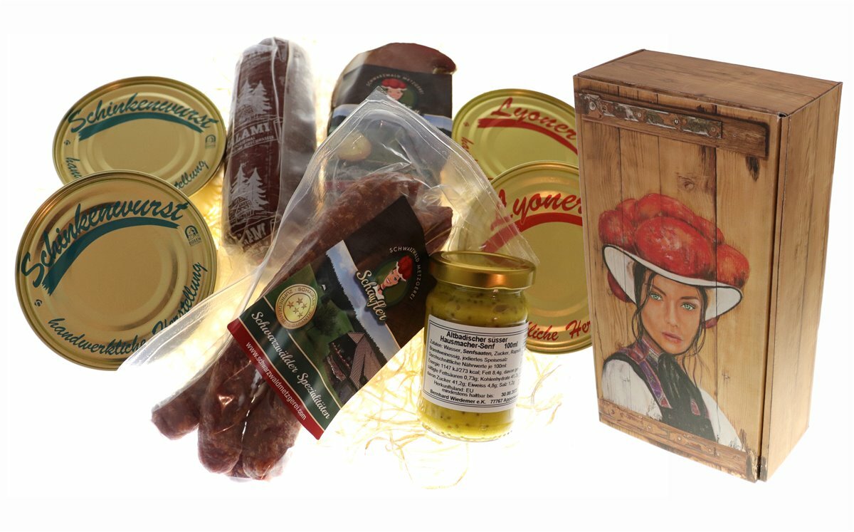 Schwarzwald Metzgerei Dosenwurst Set - 8 teilig 
