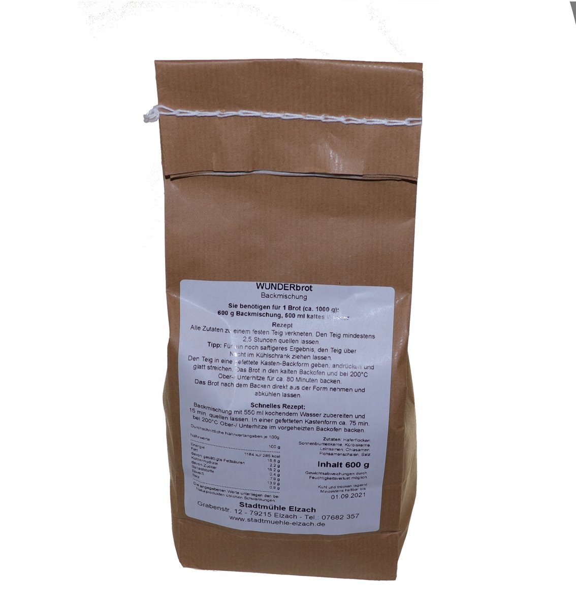 WUNDERbrot | Backmischung | 500g
