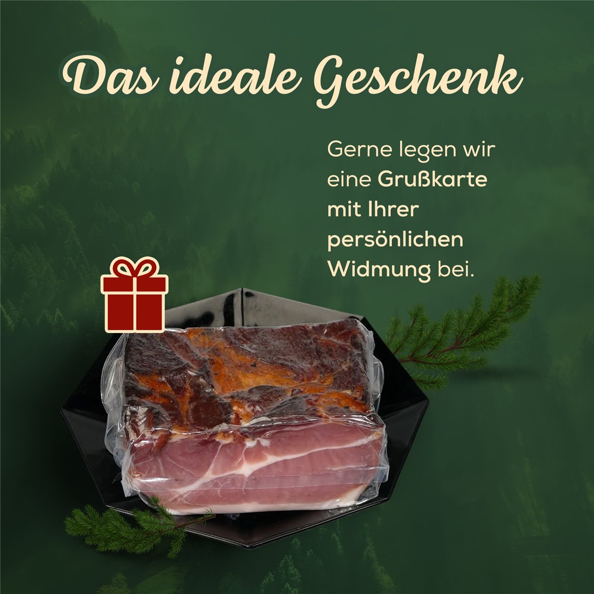 Schwarzwälder Schinken 4x1000g
