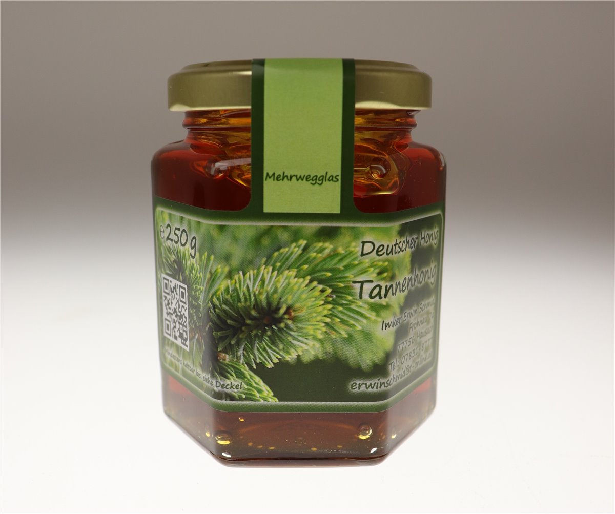 Tannenhonig 250g Glas 
