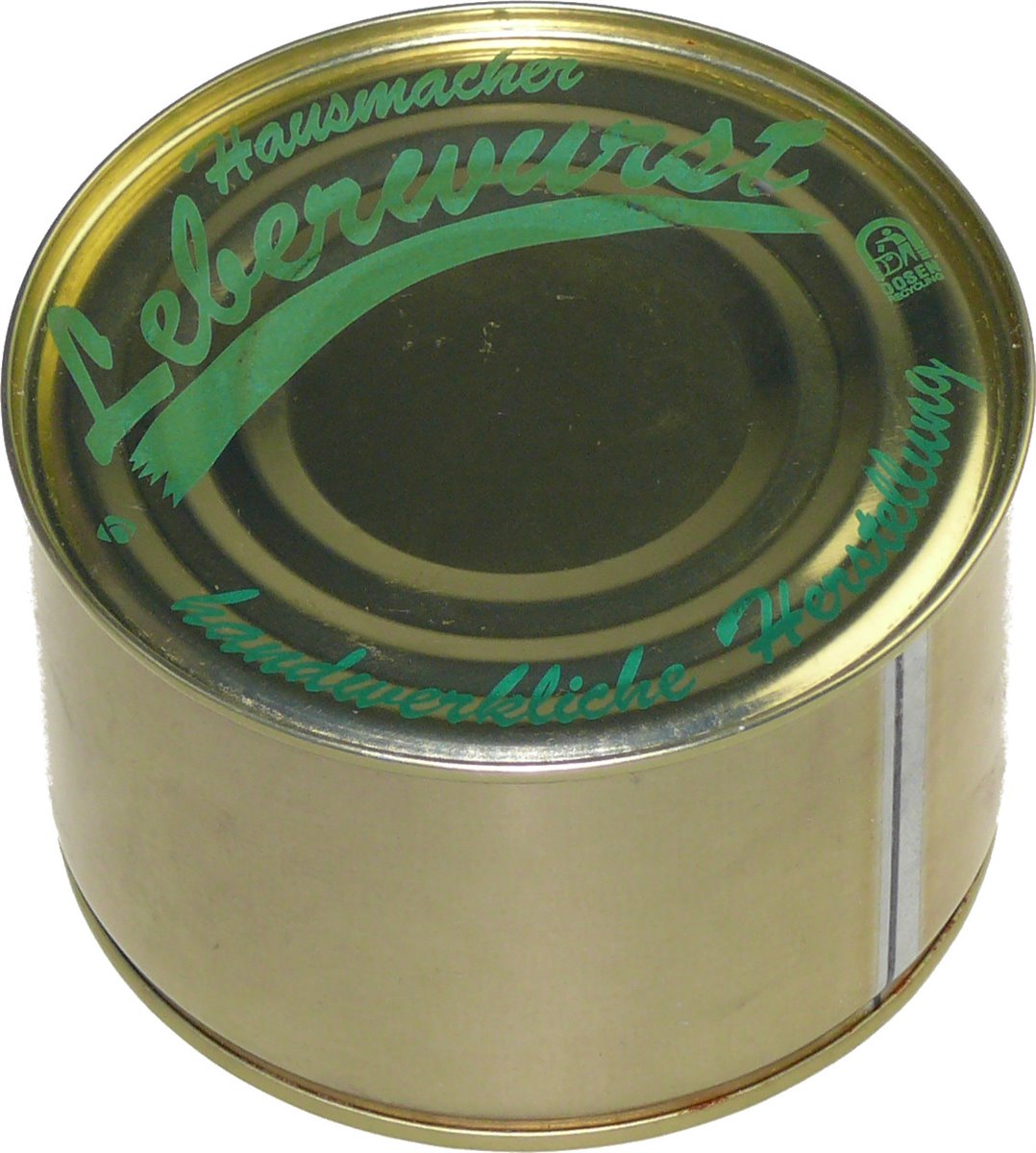 Dose Leberwurst 400g
