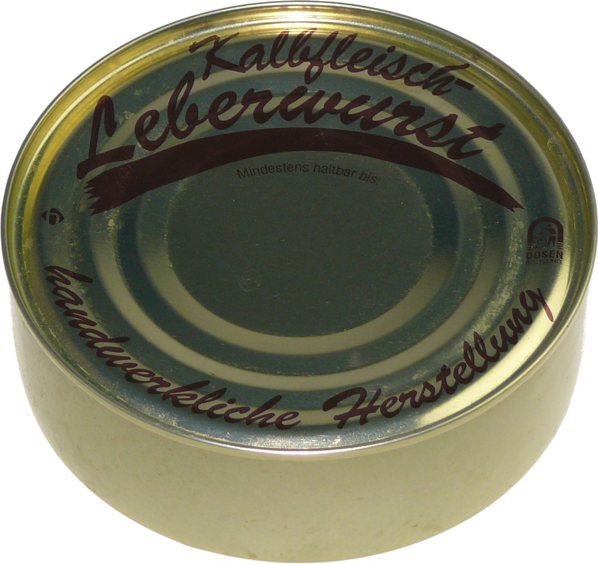 Dose Kalbfleisch-Leberwurst 200g
