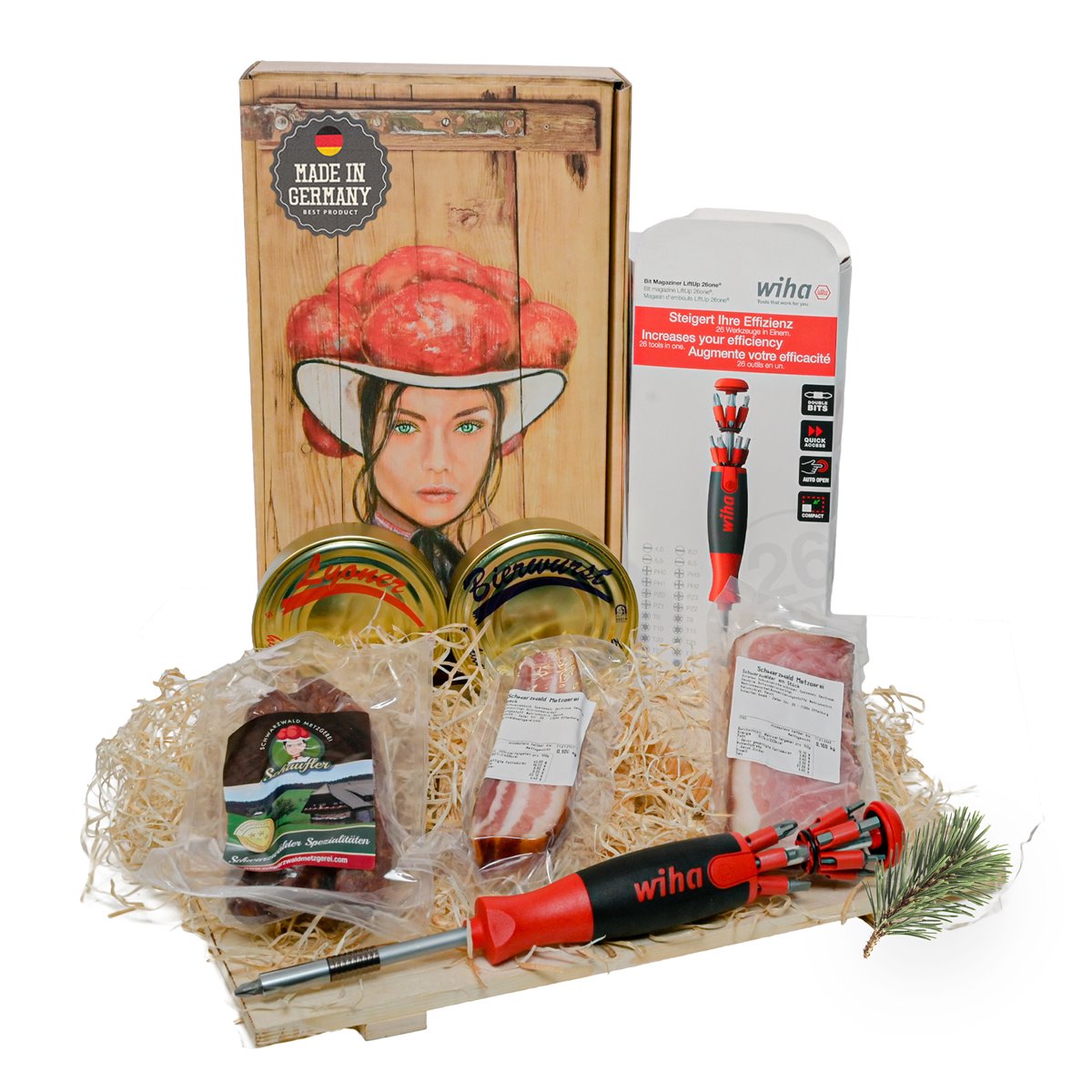 Schwarzwald Geschenke für Männer "WIHA" LiftUp 26one® - 6 teilig
Schwarzwald Geschenke für Männer "WIHA" LiftUp 26one® - 6 teilig