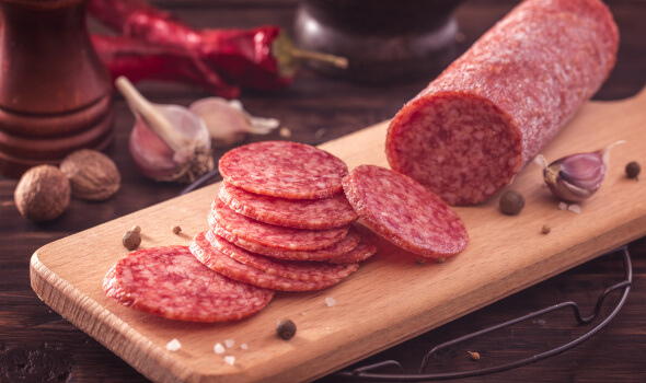 Kirschwasser Salami