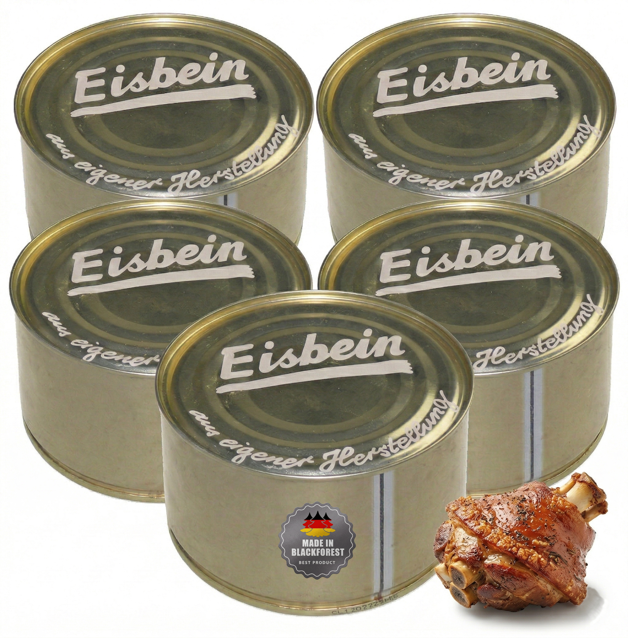 5 x Eisbein Dose 400g