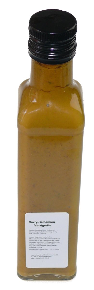 Curry-Balsamico Vinaigrette 250ml
