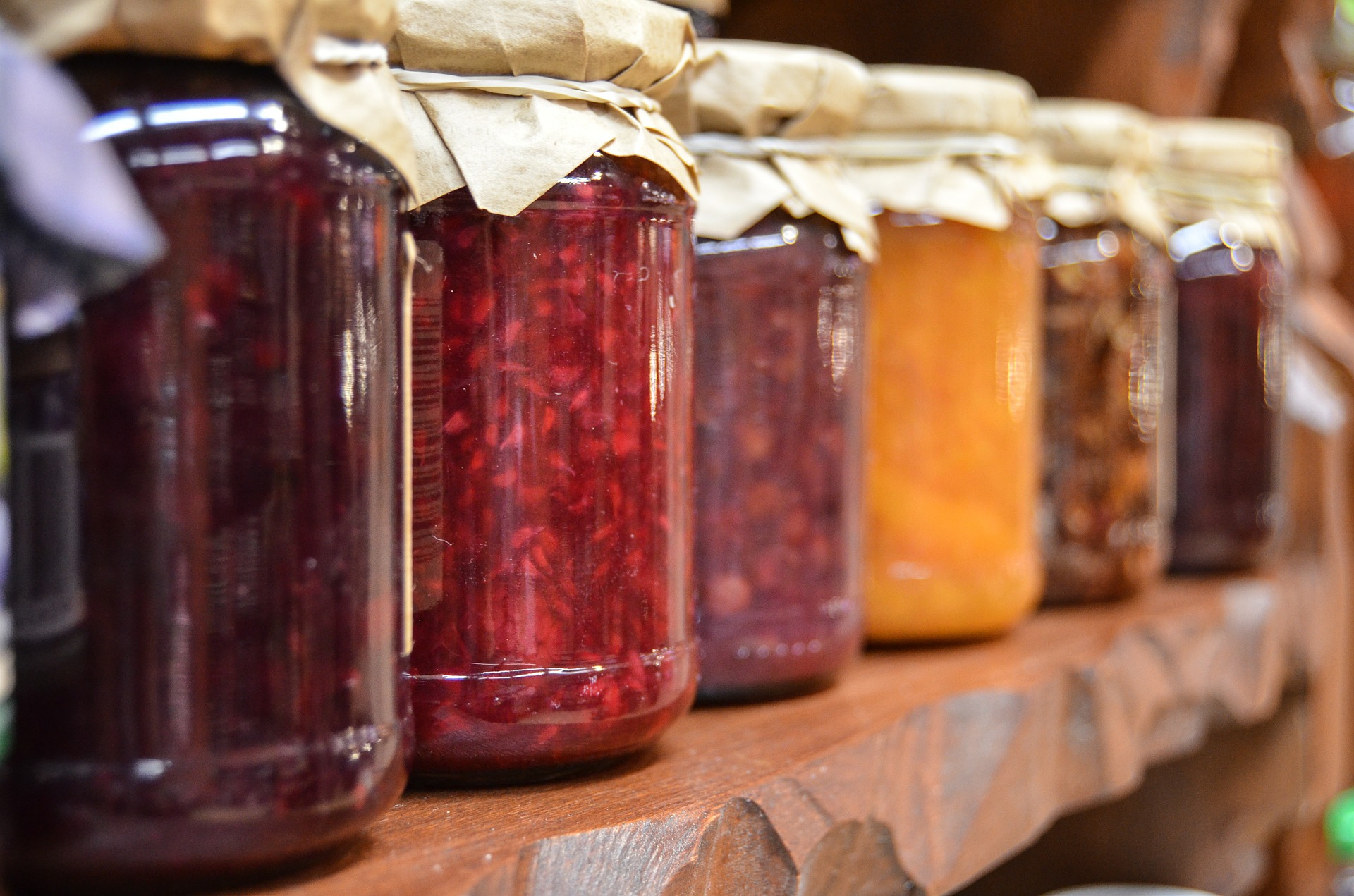 Marmelade Set Stilbild Marmelade Set Stilbild