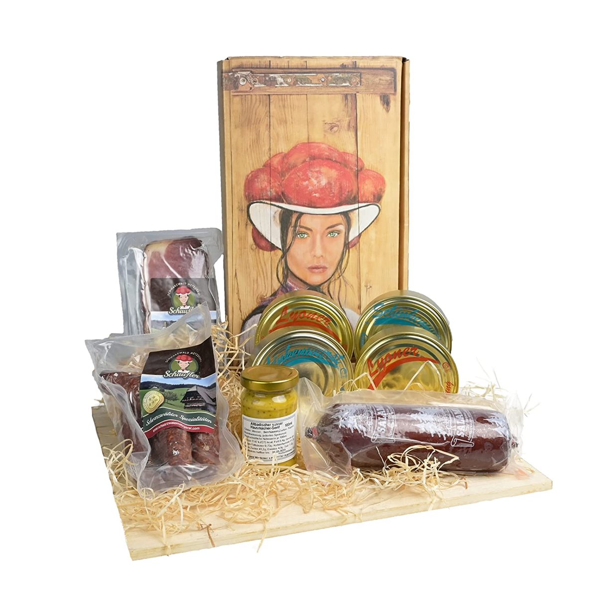 Schwarzwald Metzgerei Dosenwurst Set - 8 teilig 
