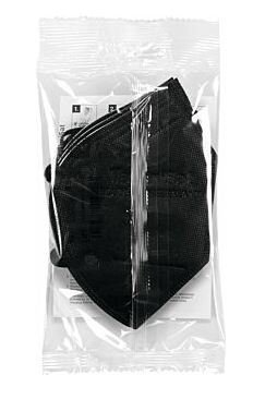 TECHNIMASK FFP2 2.0, 5 Stück, schwarz
