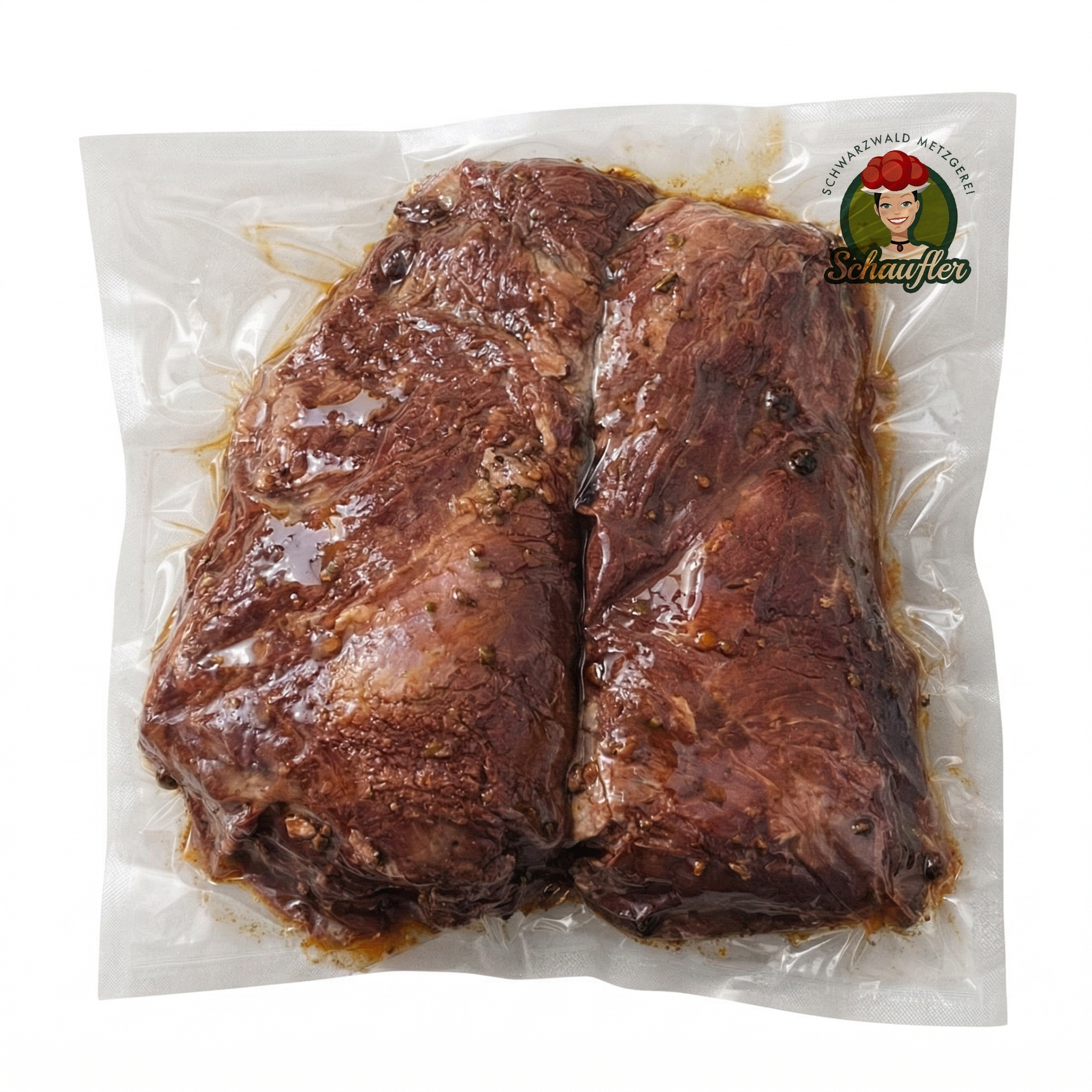 Badischer Sauerbraten 1200g - küchenfertig - Rinderbraten in Sud eingelegt