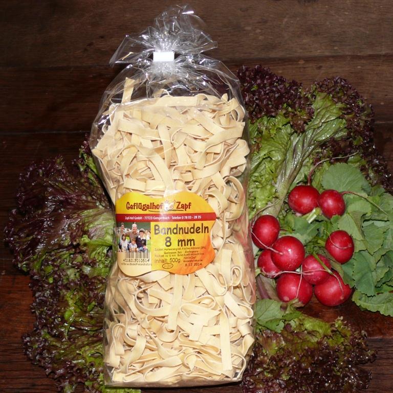 Bandnudeln 8mm - 500 g
