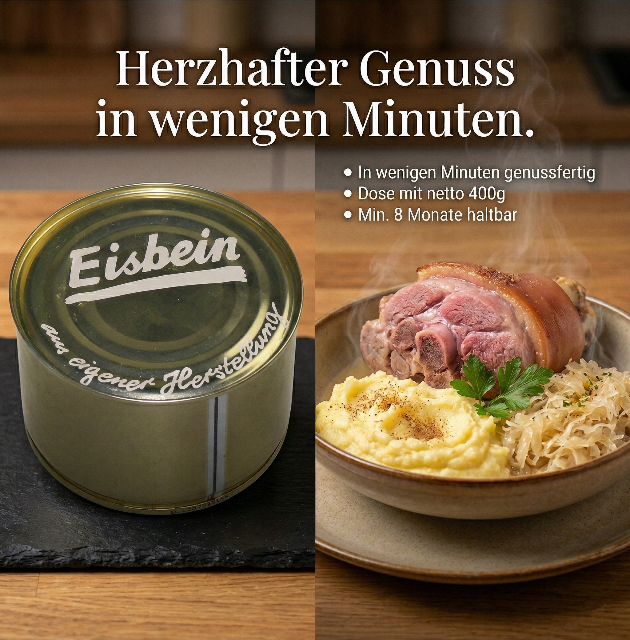 5 x Eisbein Dose 400g