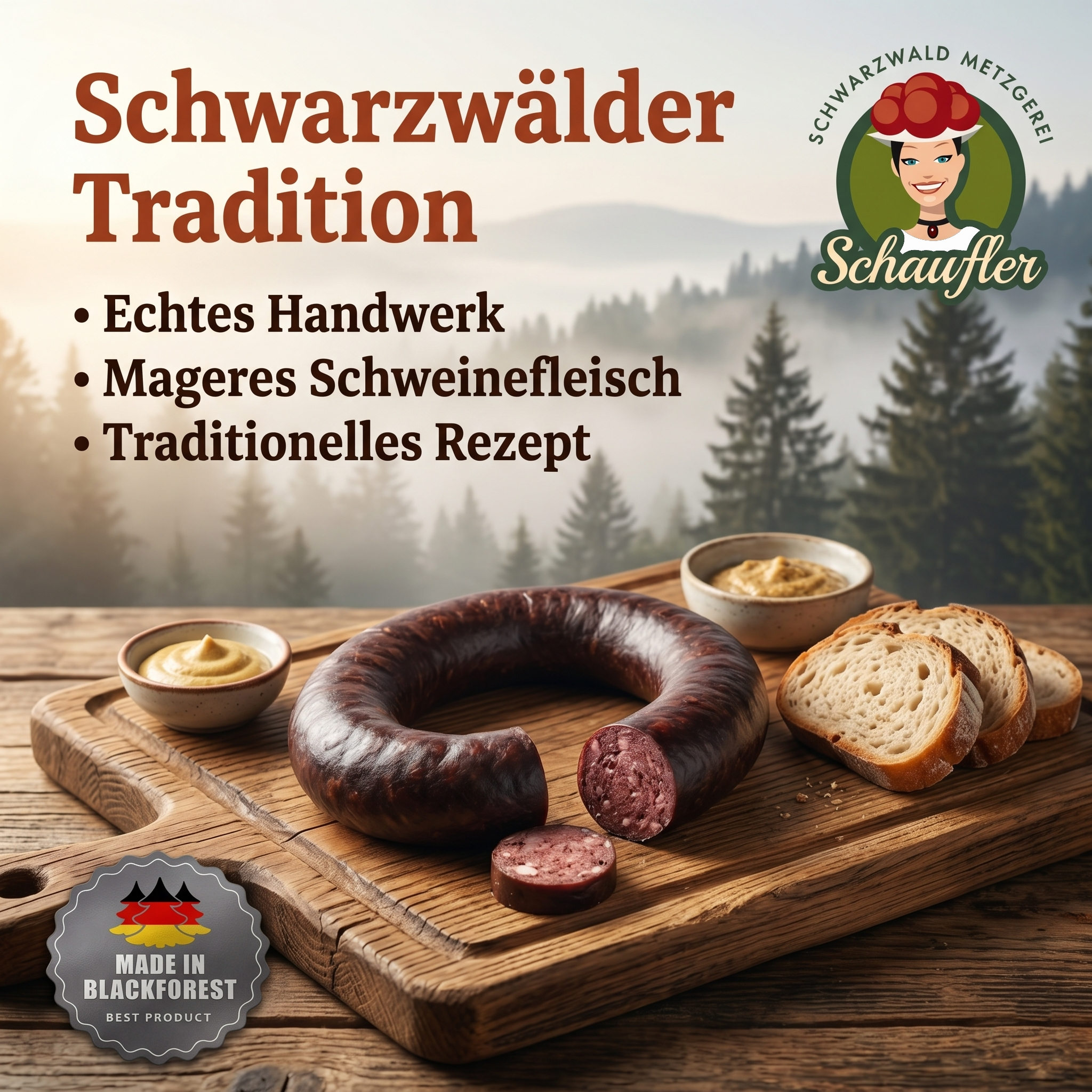 Chili Blutwurst (scharf) - 2 Ringe 