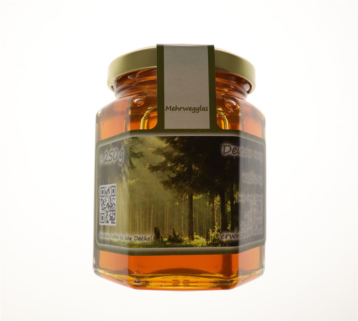 Waldhonig 250g Glas 
