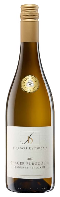 Siegbert Bimmerle - Grauer Burgunder Weißwein KABINETT - 0,75L
