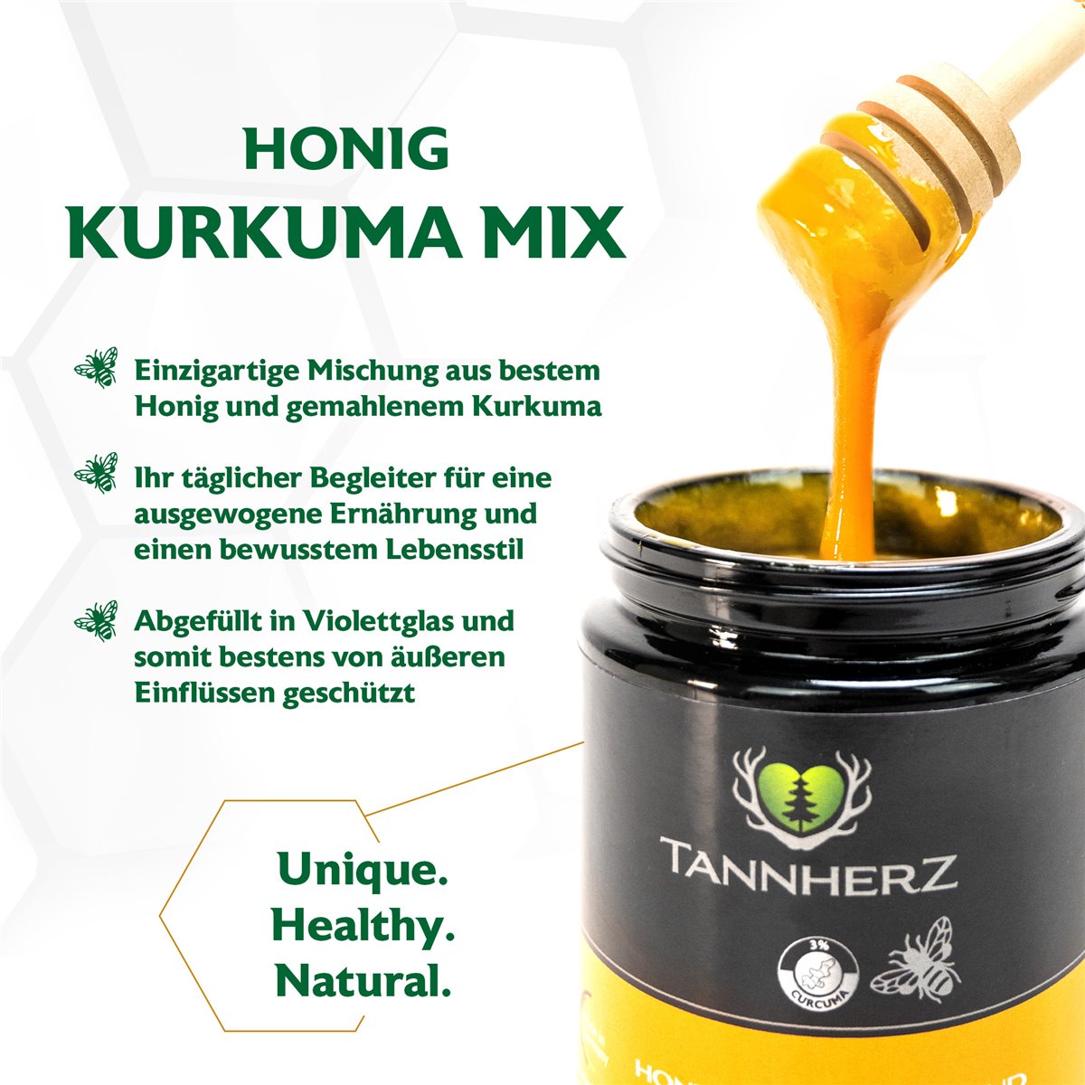 Tannherz® Honig Kurkuma Mix
