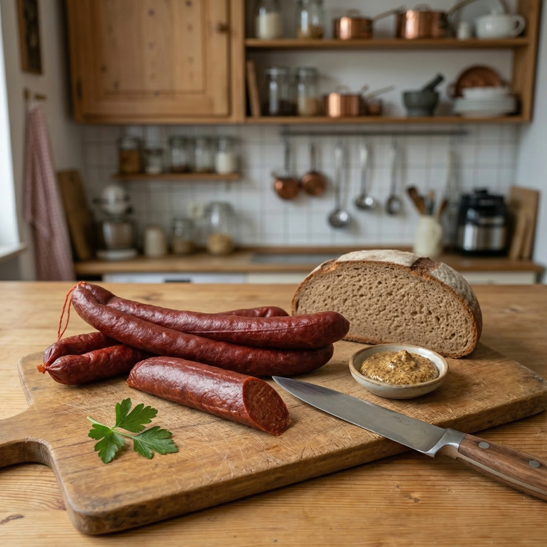 Rindfleisch Knacker - High Protein Wurst im Merguez Style - 2 Paar