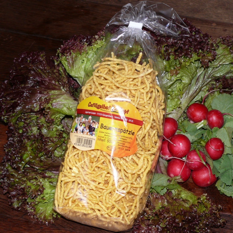 Badische Bauern Spätzle - 500 g
