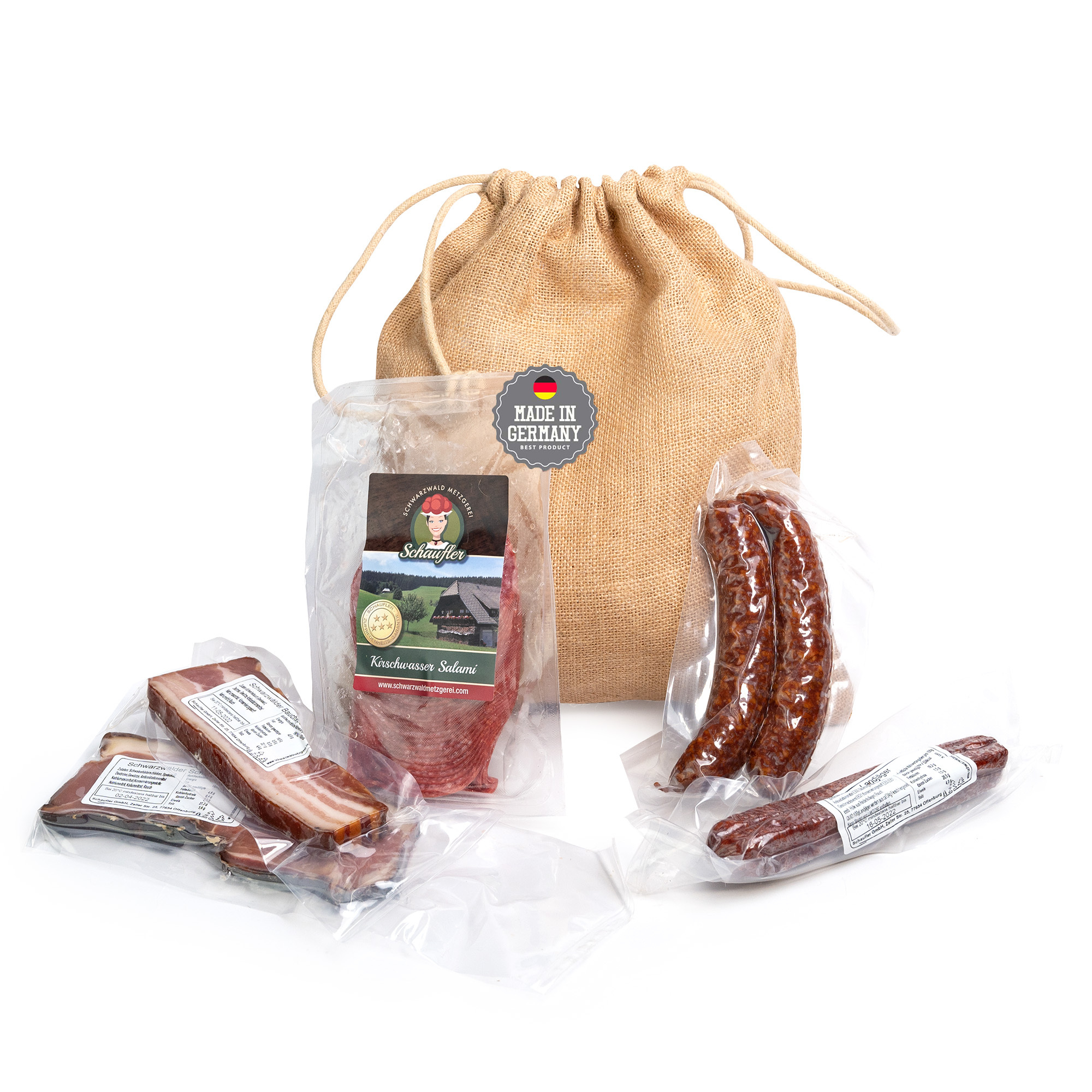 Kleines Feinkost Probierpaket im Jutesäckle - Feinkost
Kleines Feinkost Probierpaket im Jutesäckle - Feinkost