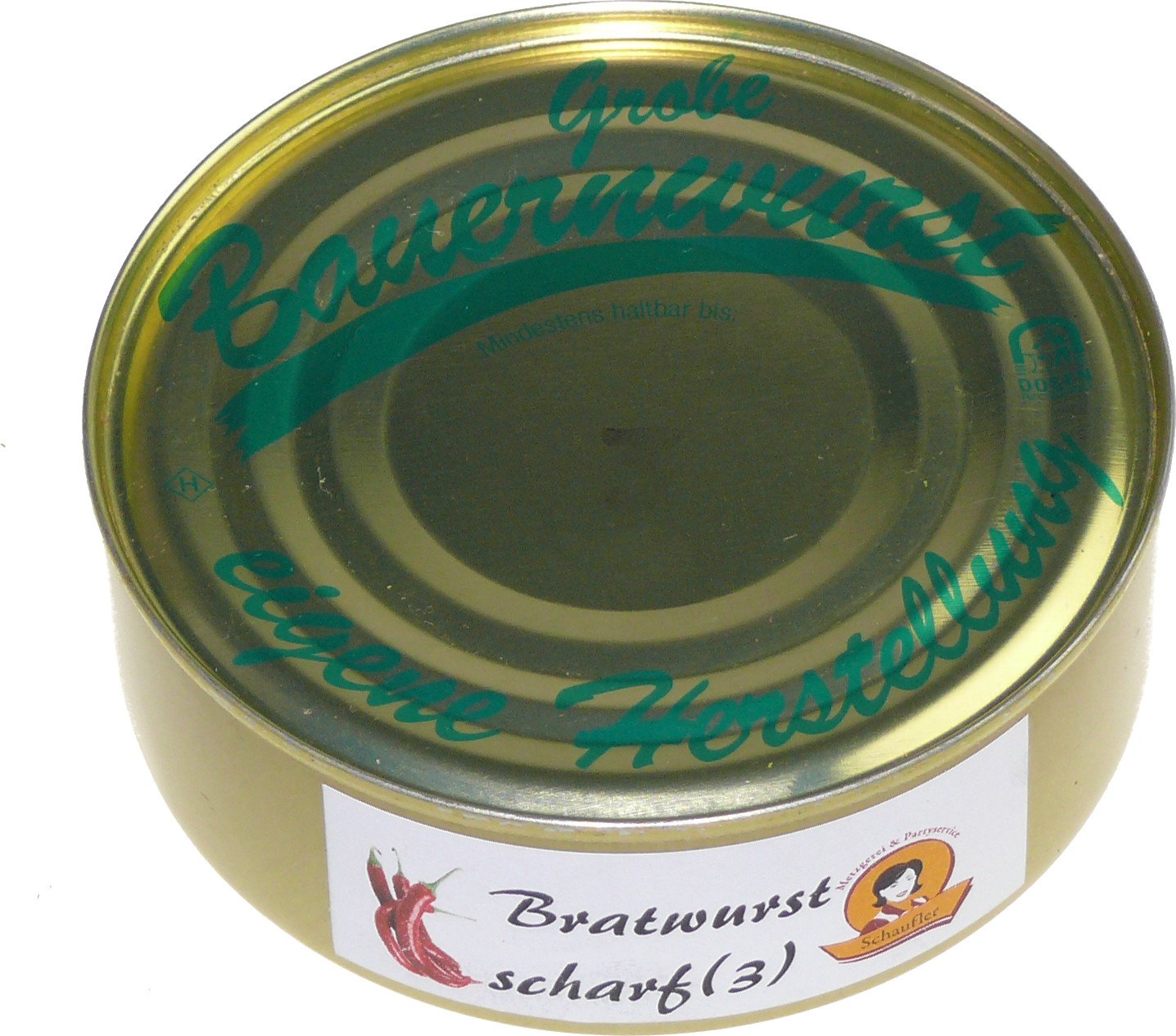 Chili - Grobe Bauernwurst (scharf) 200g Dose
