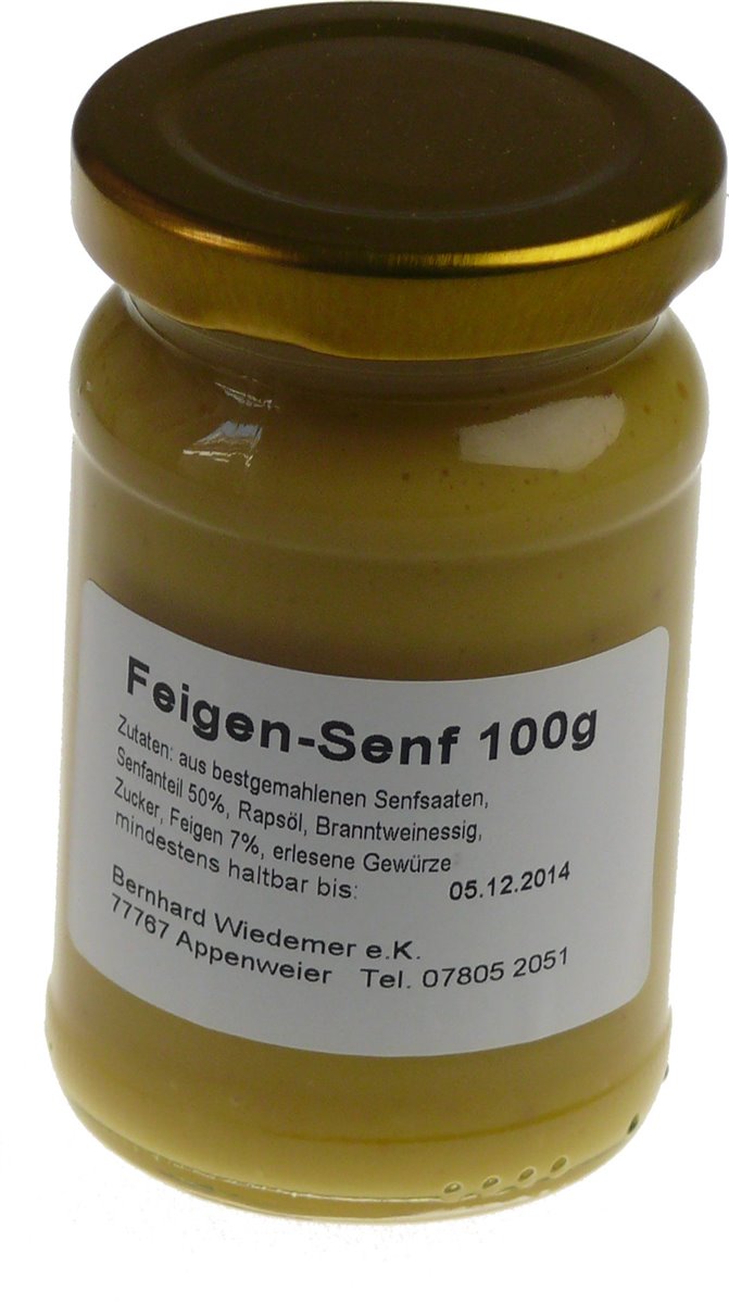 Gourmet Feigen Senf 100 ml
