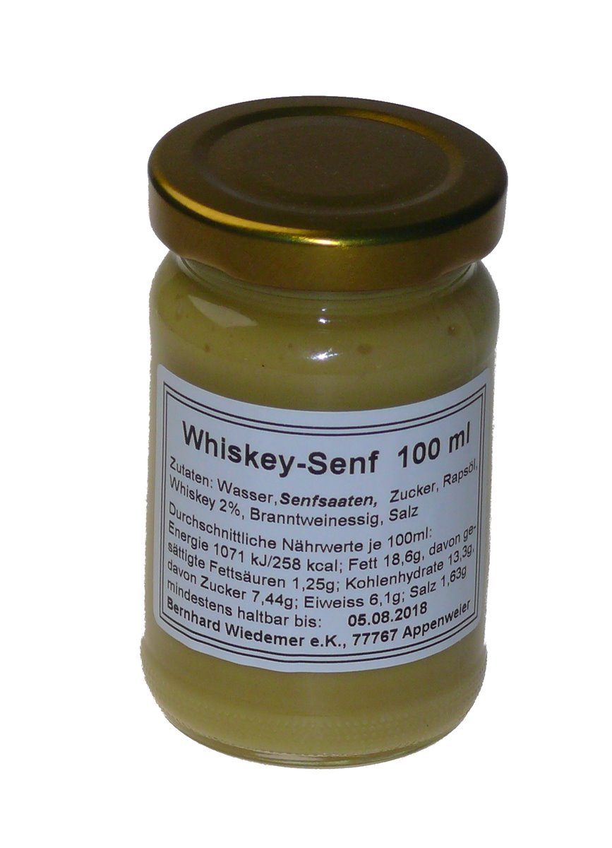 Gourmet Whiskey Senf 100 ml

