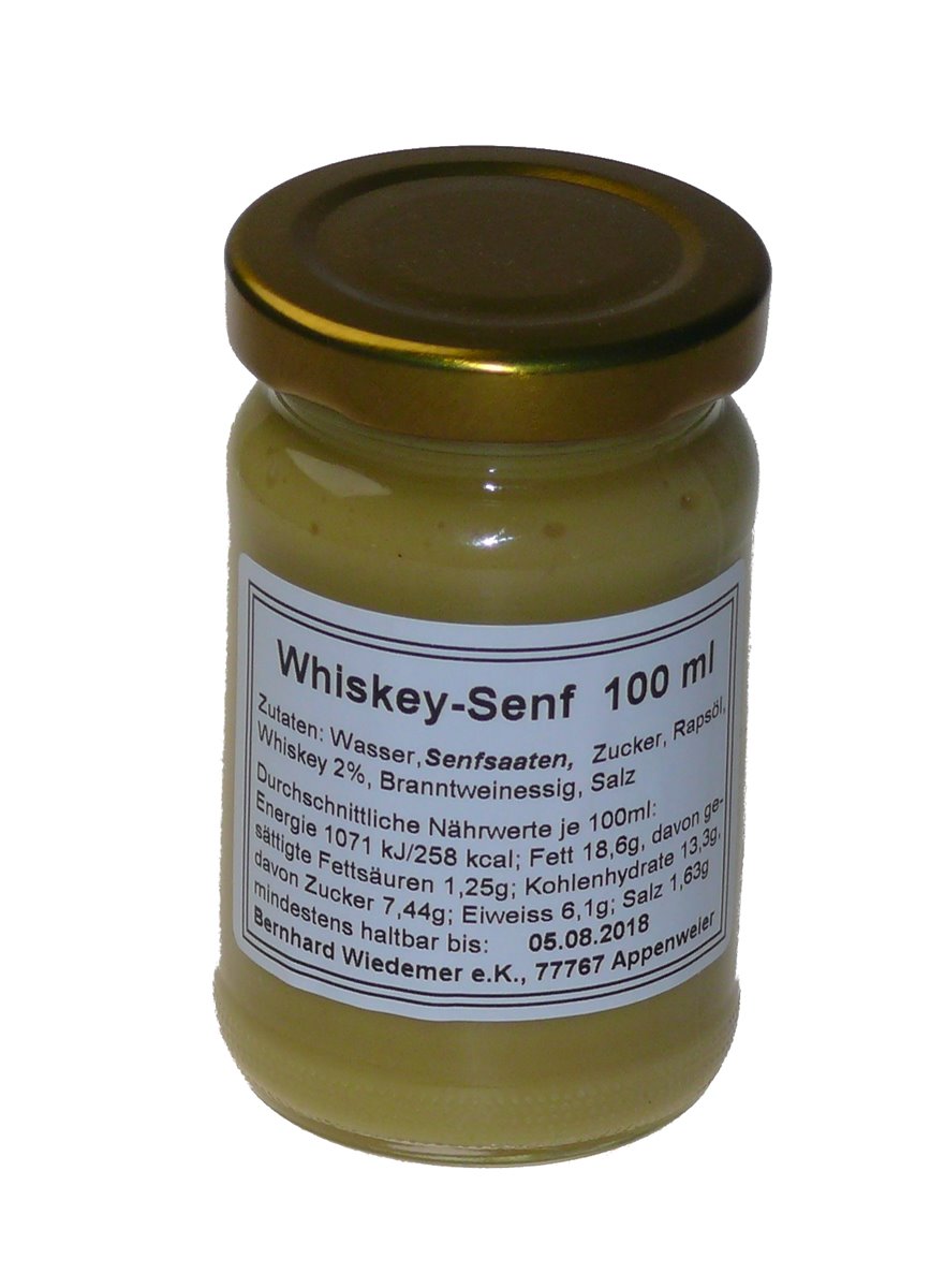 Gourmet Whiskey Senf 100g
