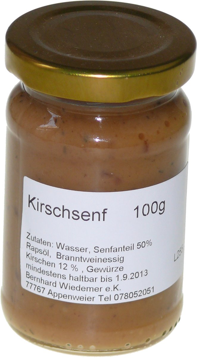 Gourmet Kirsch Senf 100g
