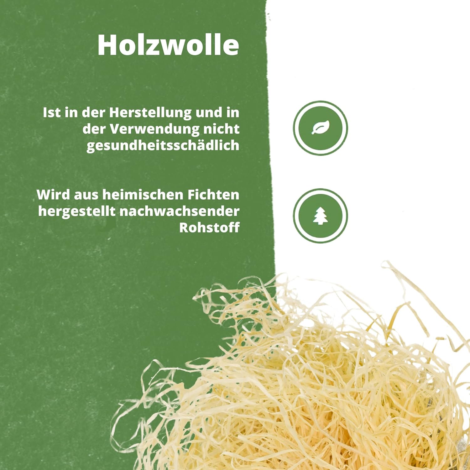 Holzwolle 500g / PEFC zertifiziert
