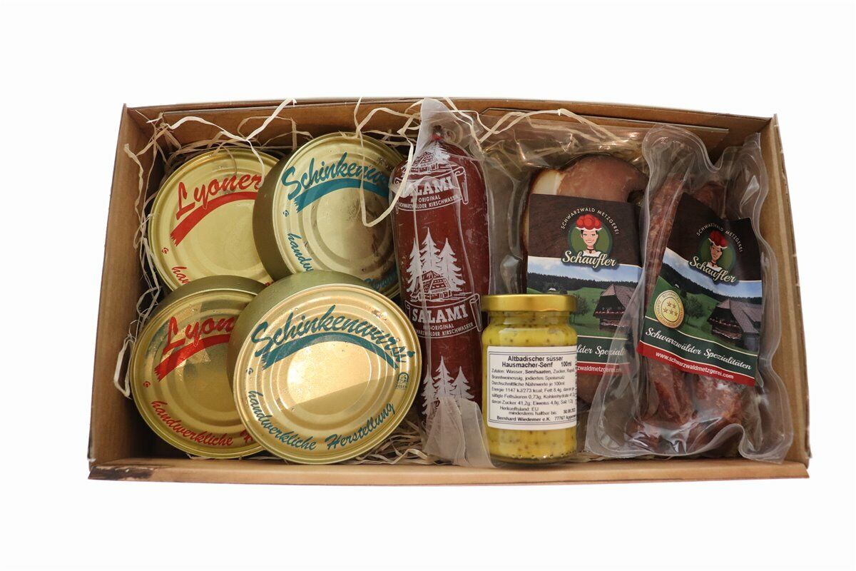 Schwarzwald Metzgerei Dosenwurst Set - 8 teilig 

