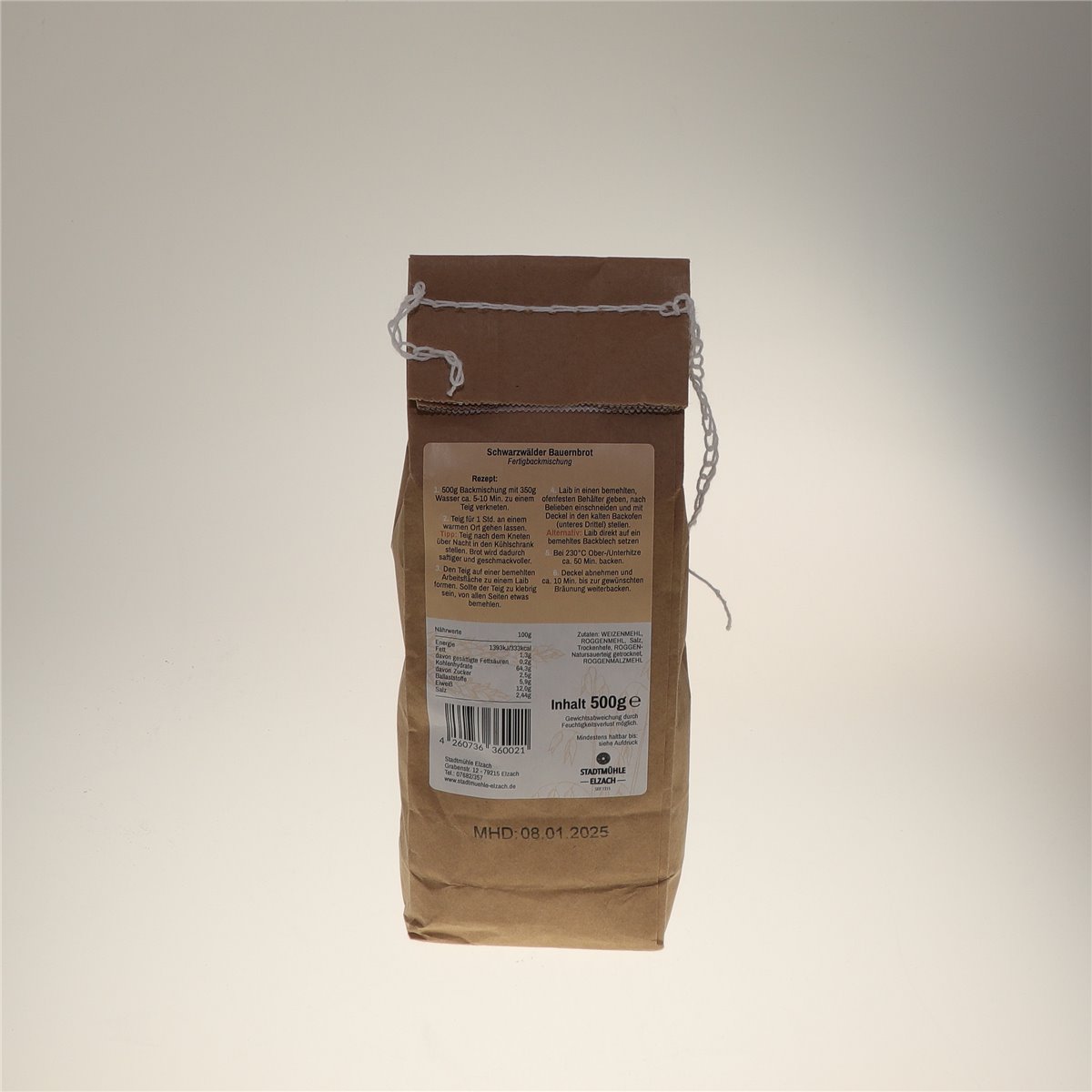 Schwarzwälder Bauernbrot | Backmischung | 500g 
