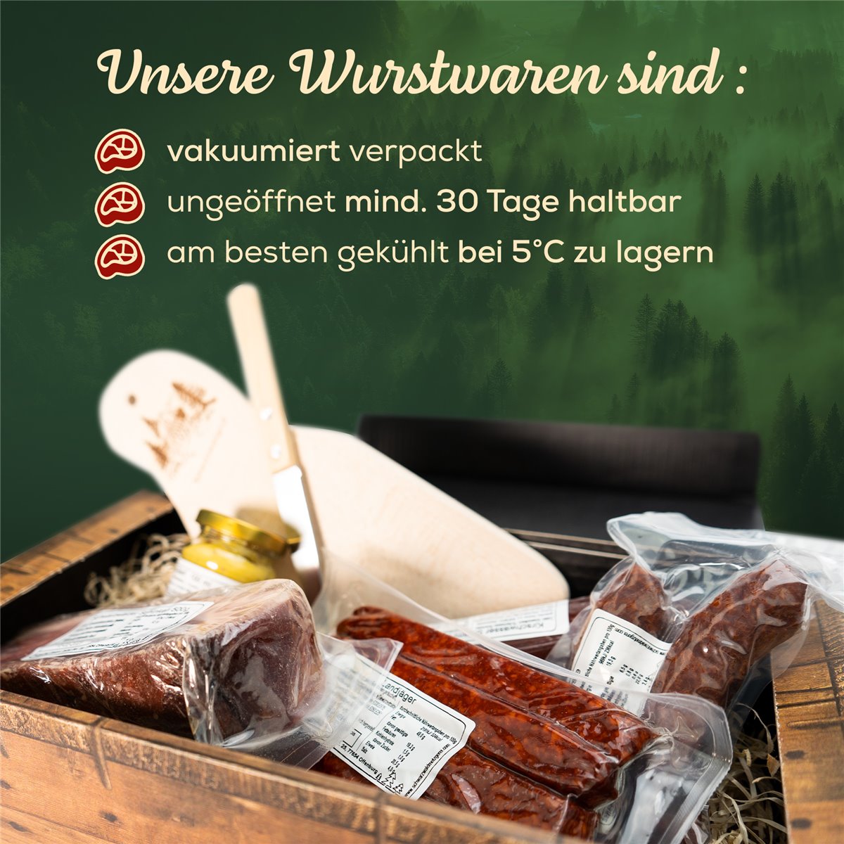 Fresskorb "Nostalgie" Geschenkkorb - 6-teilig 

