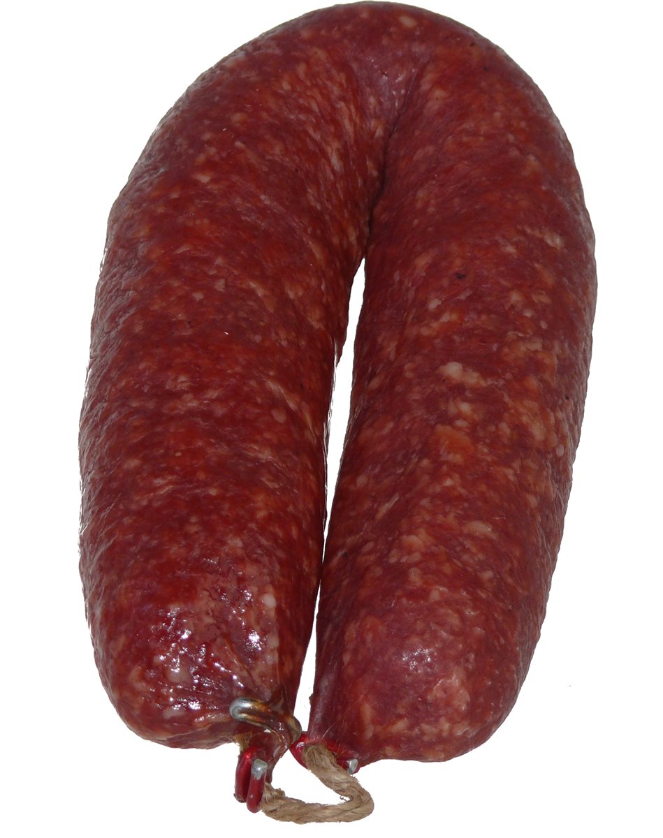 Mediterrane Salami im Ring aus dem Schwarzwald
